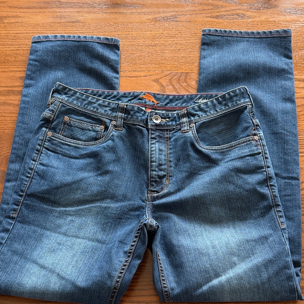 Tommy Bahamas men’s Sorrento authentic straight jeans size 33/32 #221